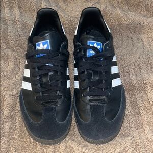 Adidas OG Samba Classic Black and White Trainers M6.5 W8